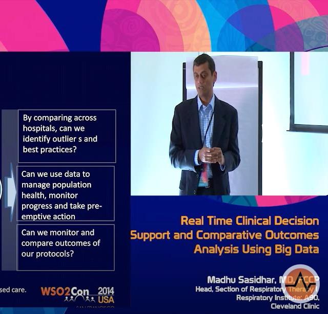WSO2Con USA 2014 : Real Time Clinical Decision Support and Comparative Analysis Using Big Data